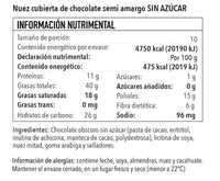 Nuez con Amaranto y Chocolate 65% sin azúcar