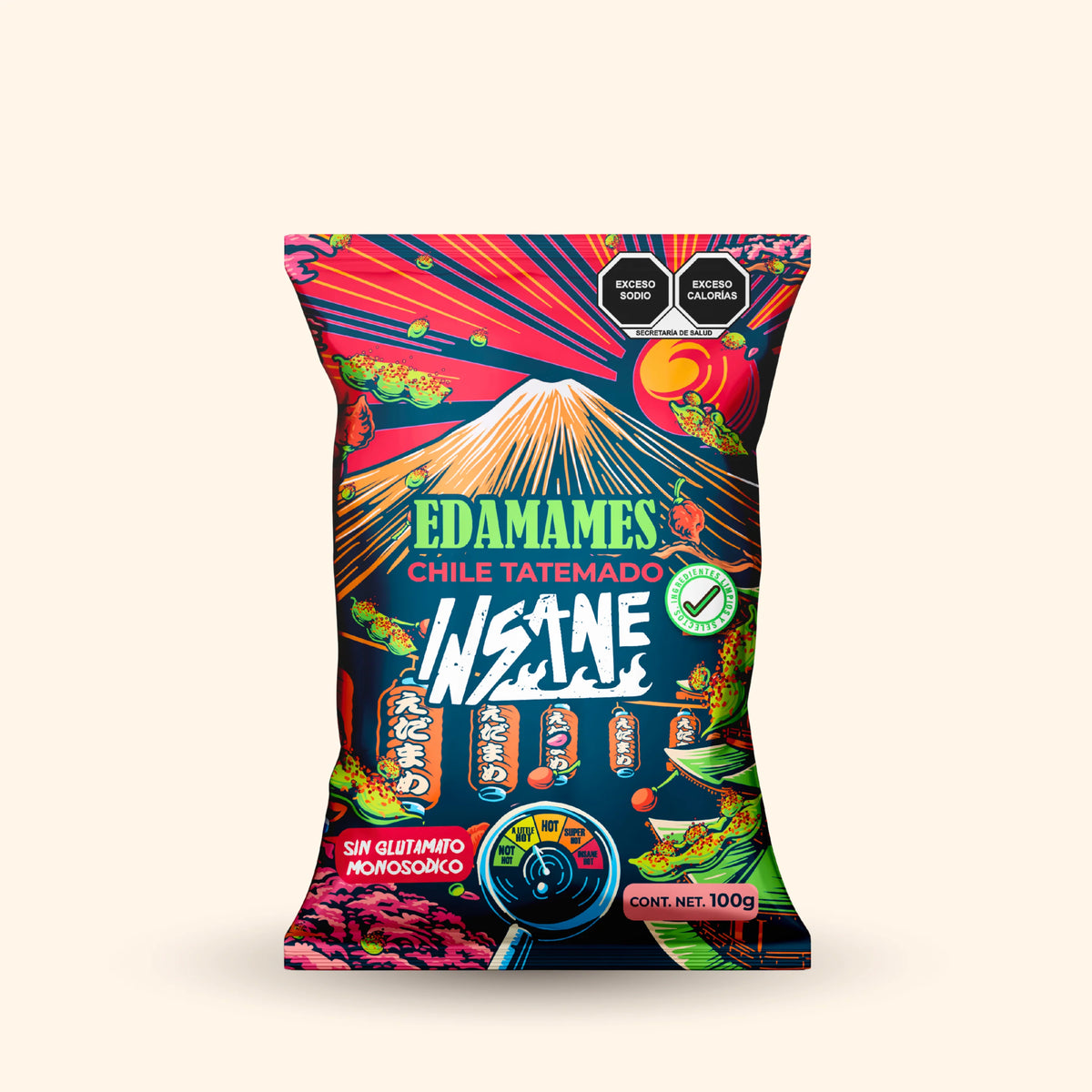 Edamames Horneados - INSANE