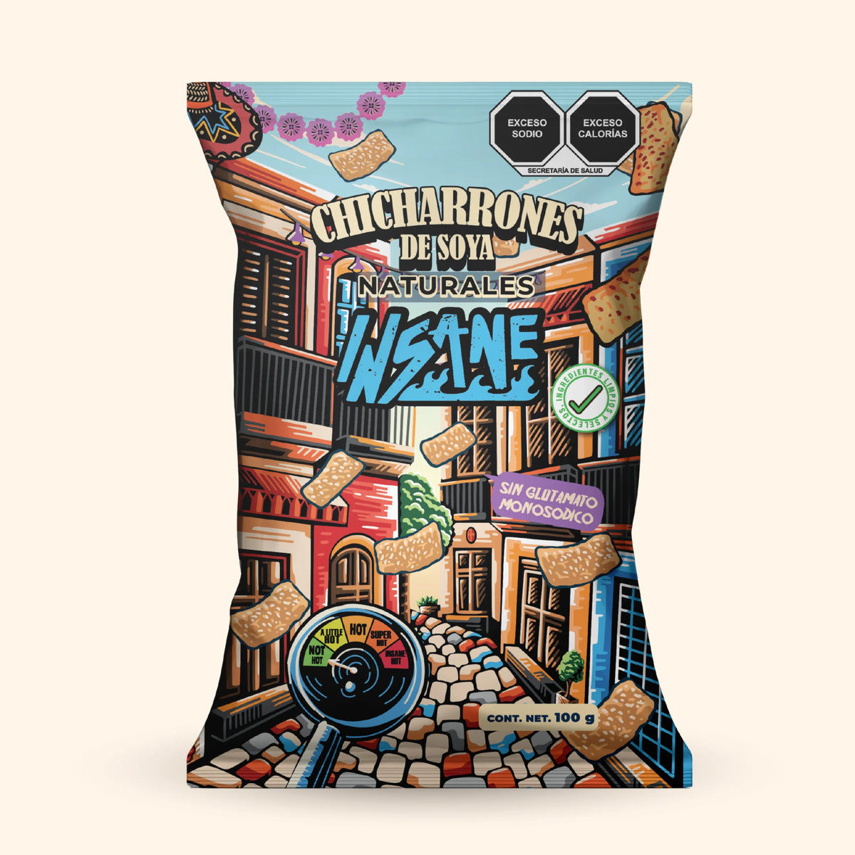 Chicharrones de Soya - INSANE