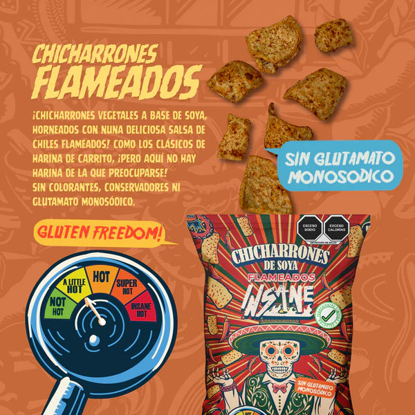 Chicharrones de Soya - INSANE