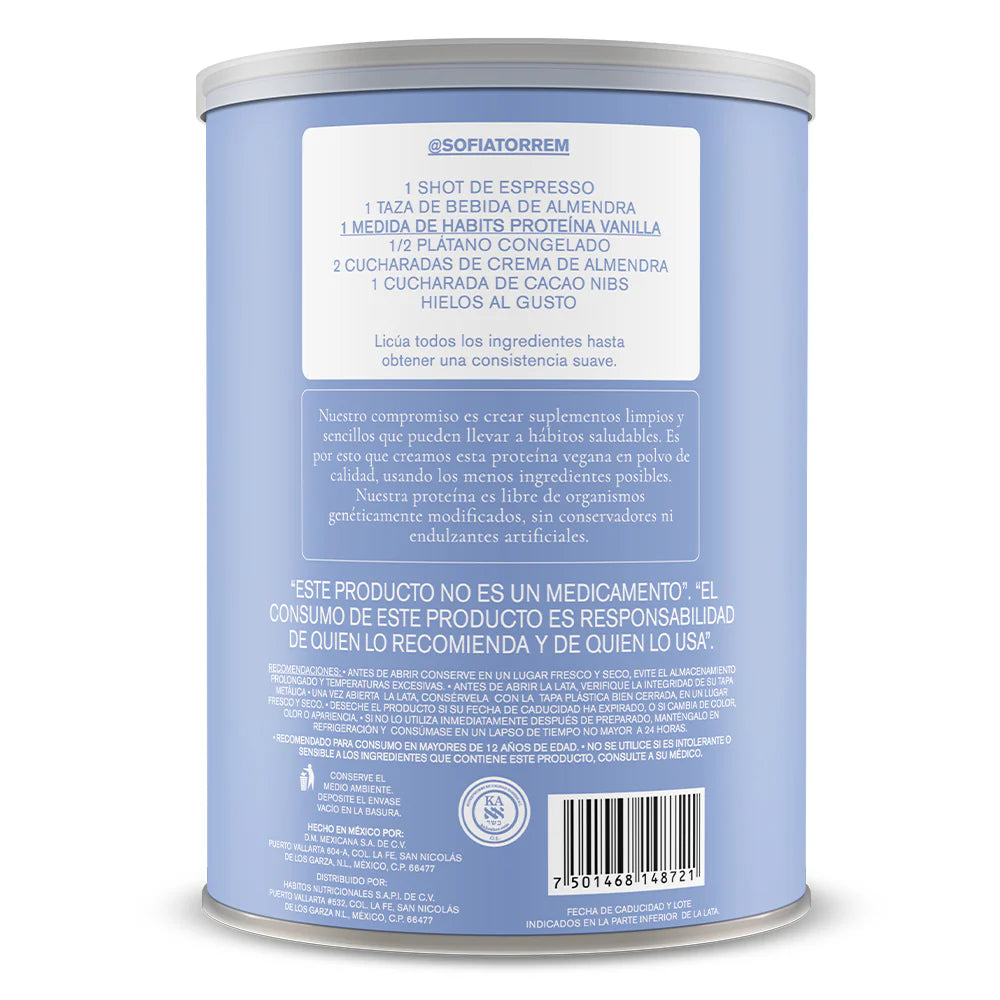 HABITS proteína vainilla