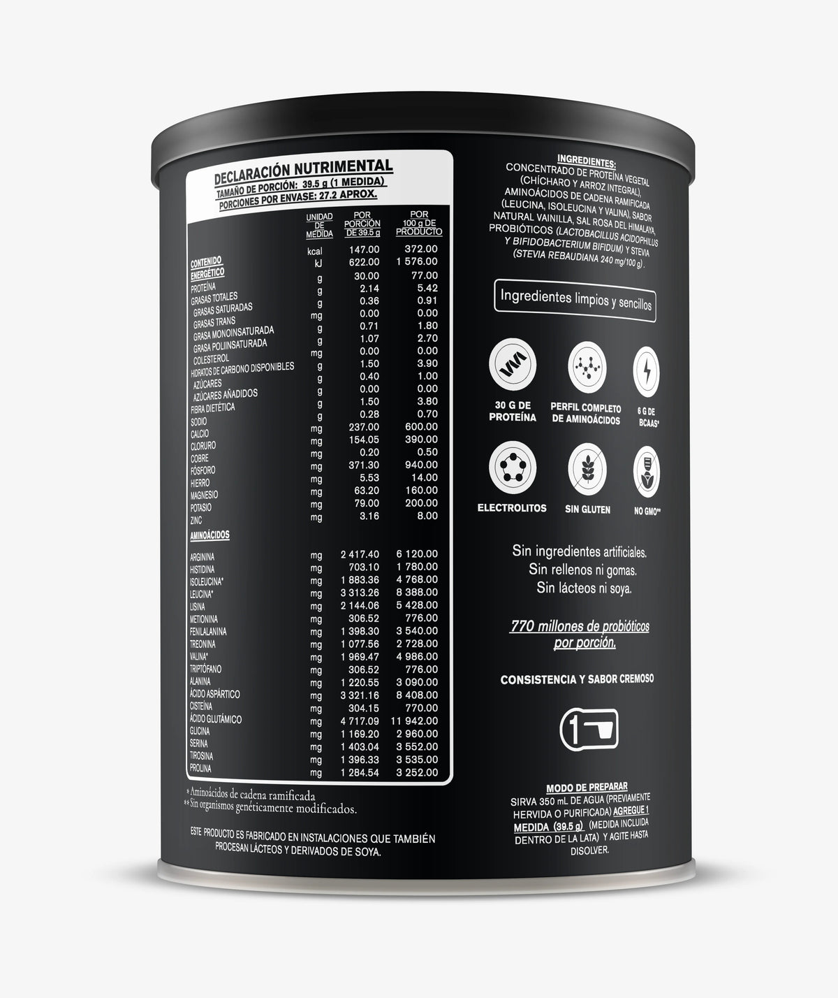 HABITS Proteina Vanilla High Performance