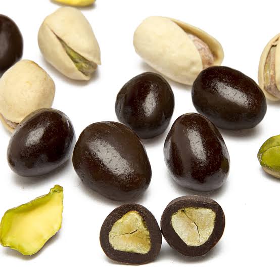 Pistache con chocolate sin azúcar