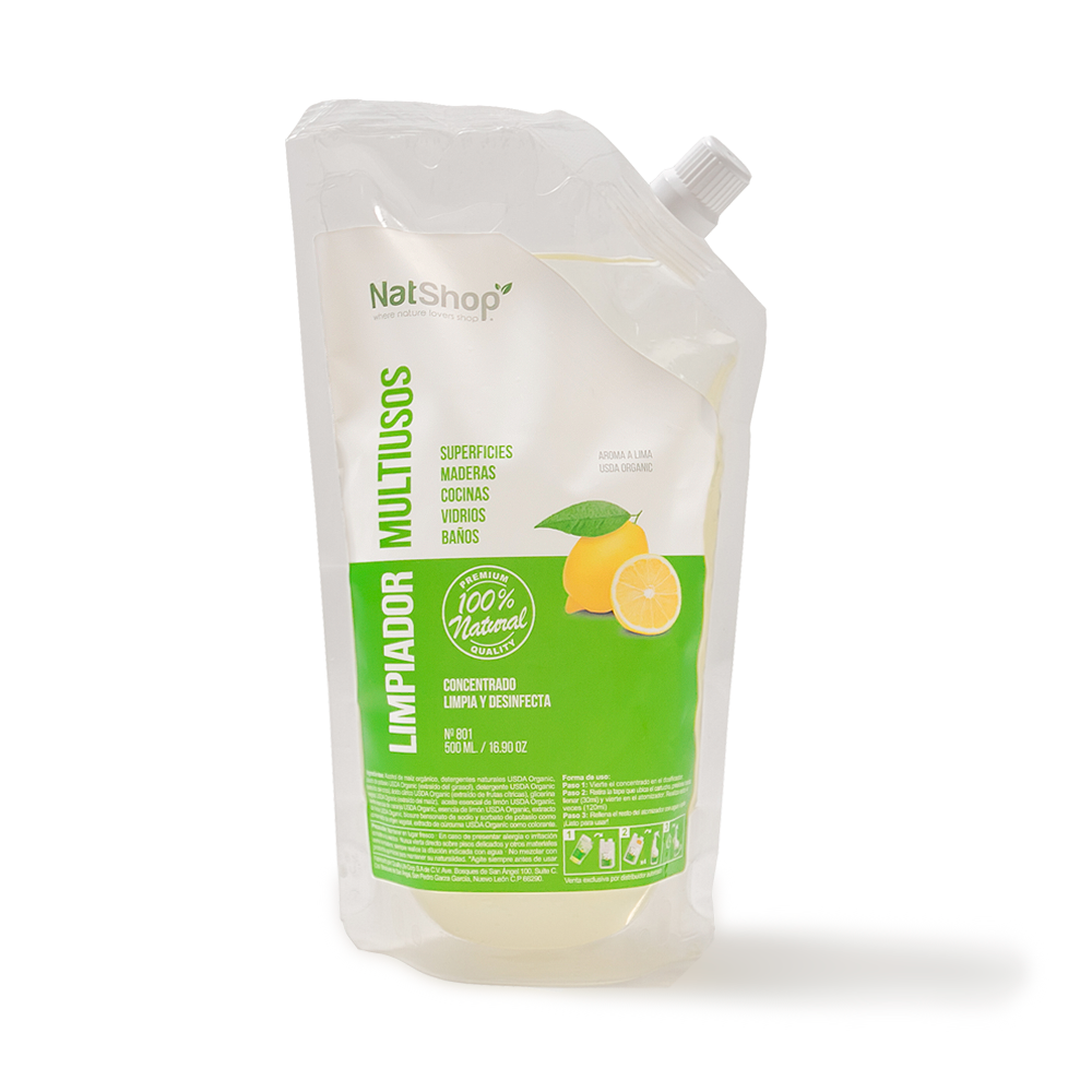 Limpiador multiusos concentrado - Lima Orgánica 500ml