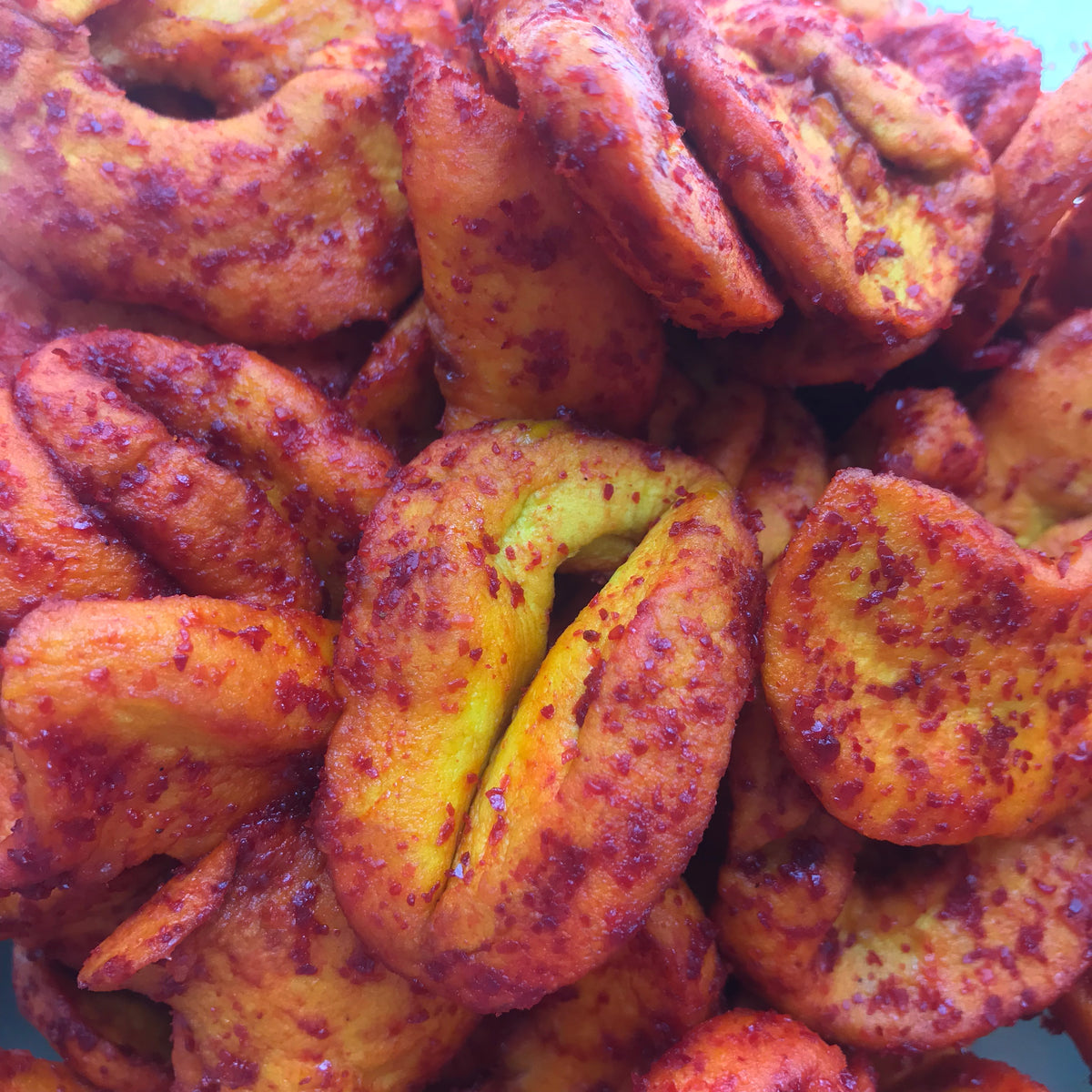 Manzana Deshidratada con Chile