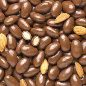 Almendra con chocolate s/azúcar