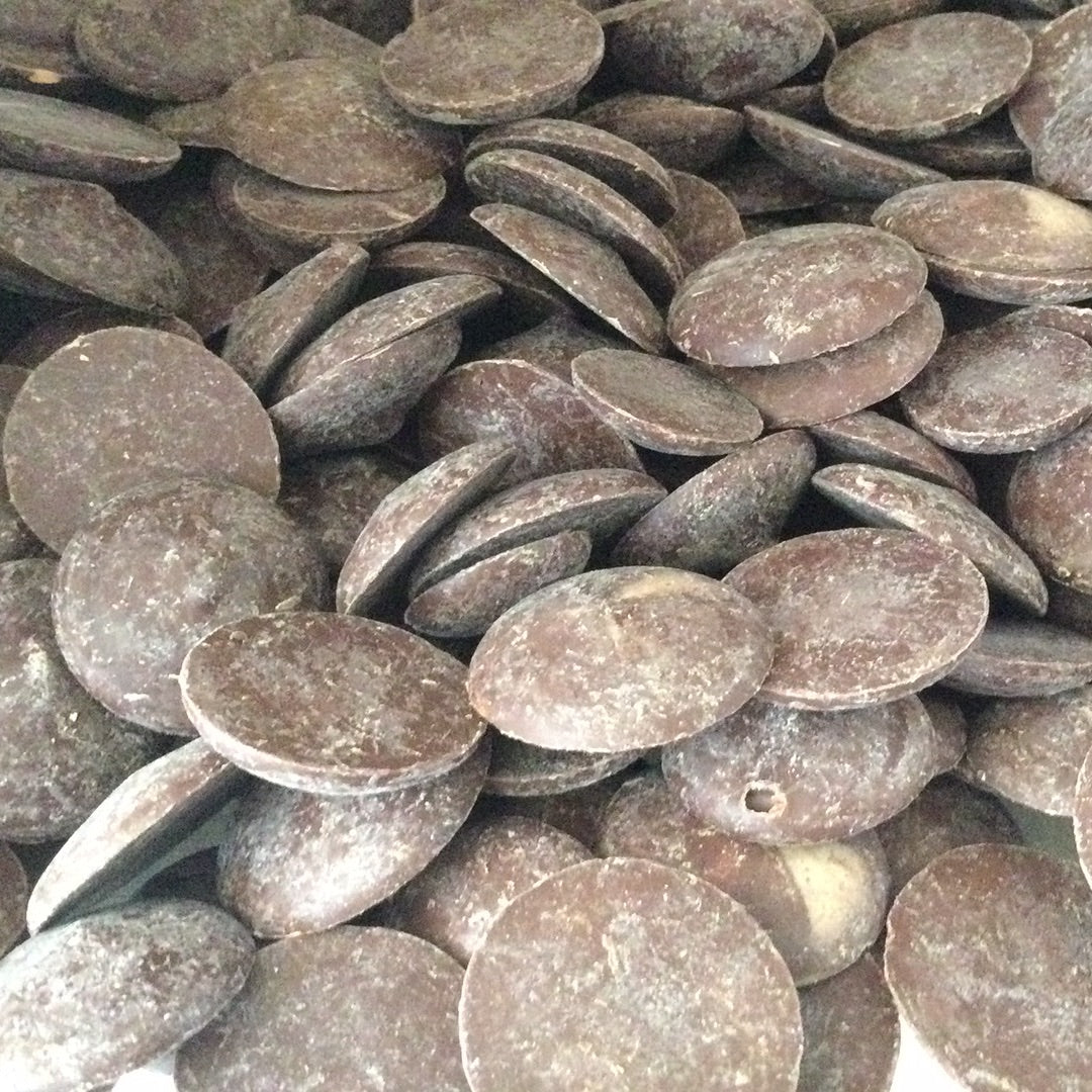 Chips de chocolate 80% cacao endulzado con monk fruit