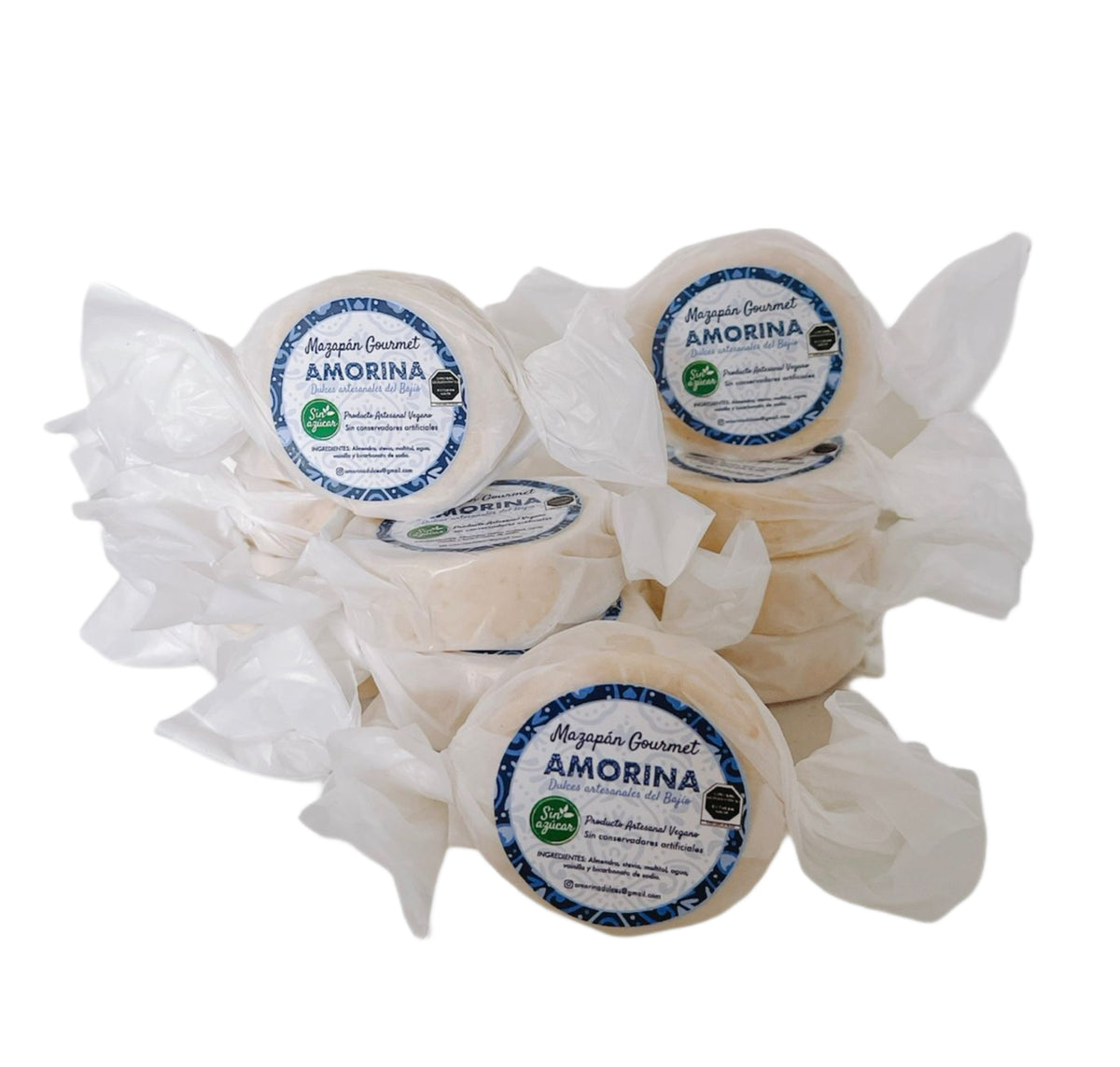 Mázapan sin azúcar