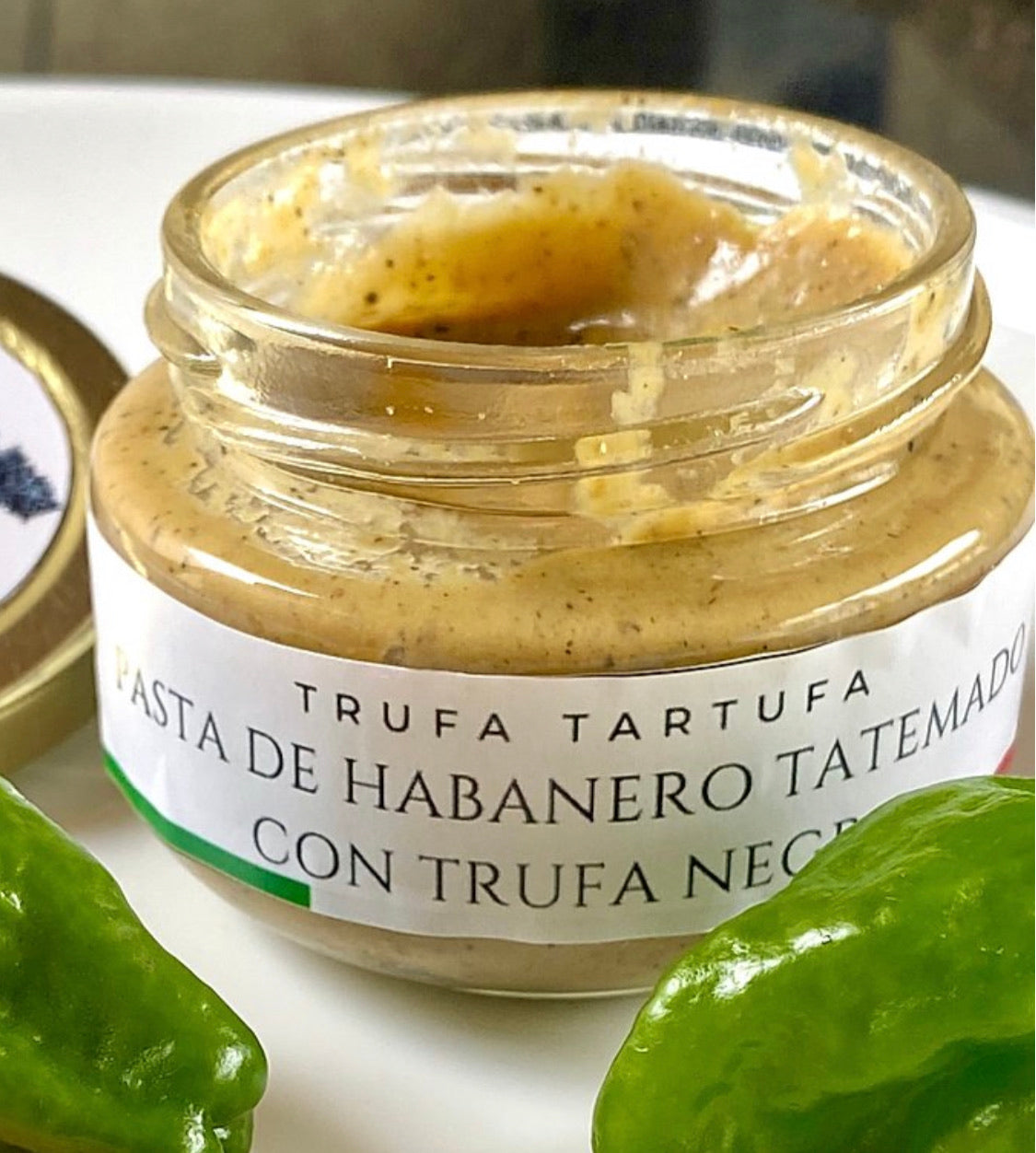 Pasta de Habanero Tatemado y Trufa Negra